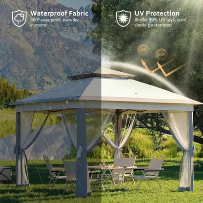 OUTDOOR GAZEBO 11X11
