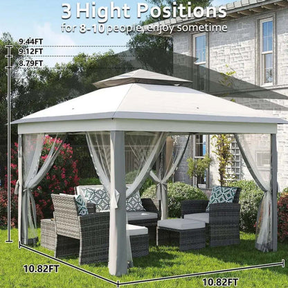 OUTDOOR GAZEBO 11X11